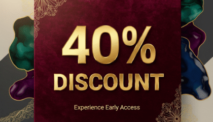 40% Discount Pre-Sale