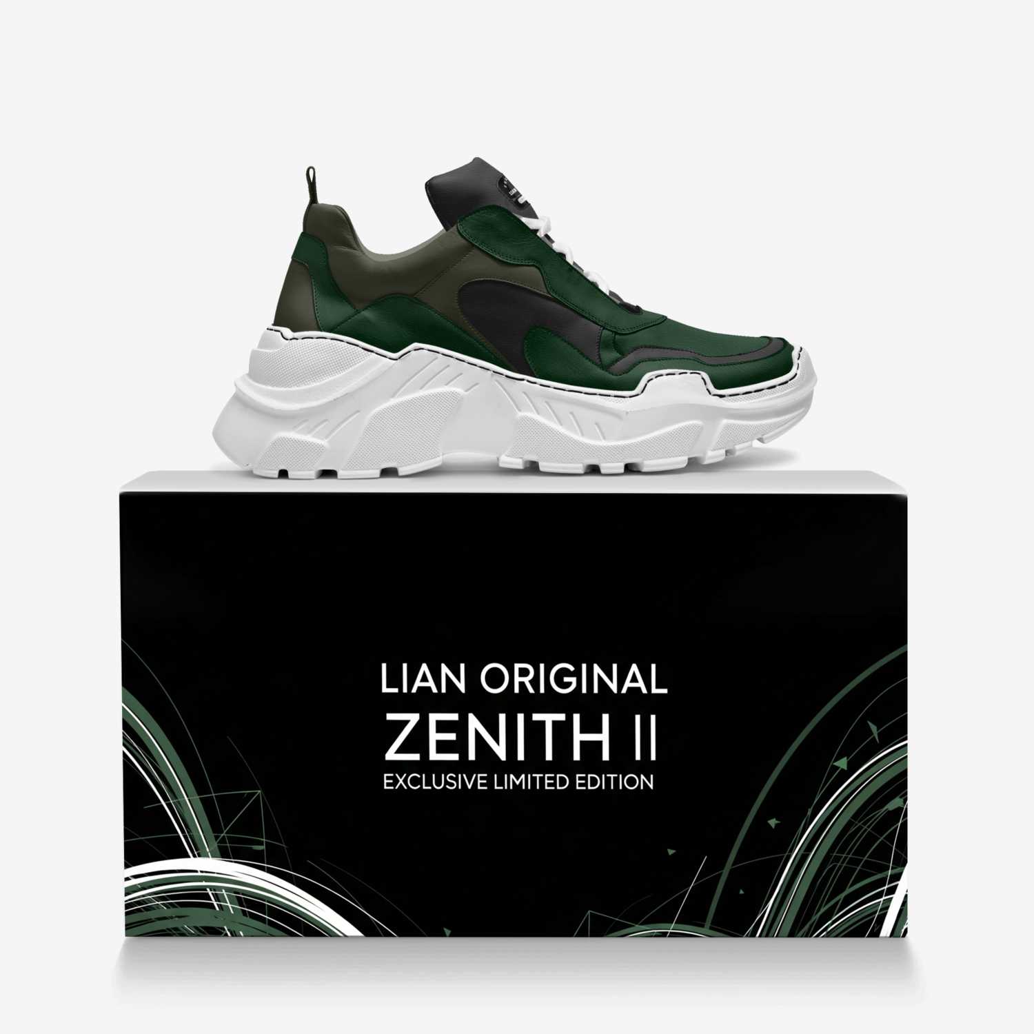 Lian Zenith II exclusive limited edition sneakers with box